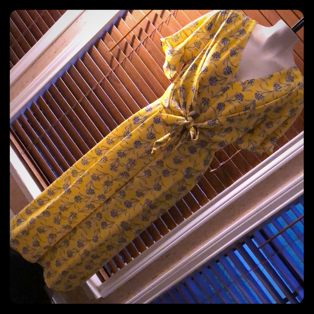 Yellow  Gianni Bini romper